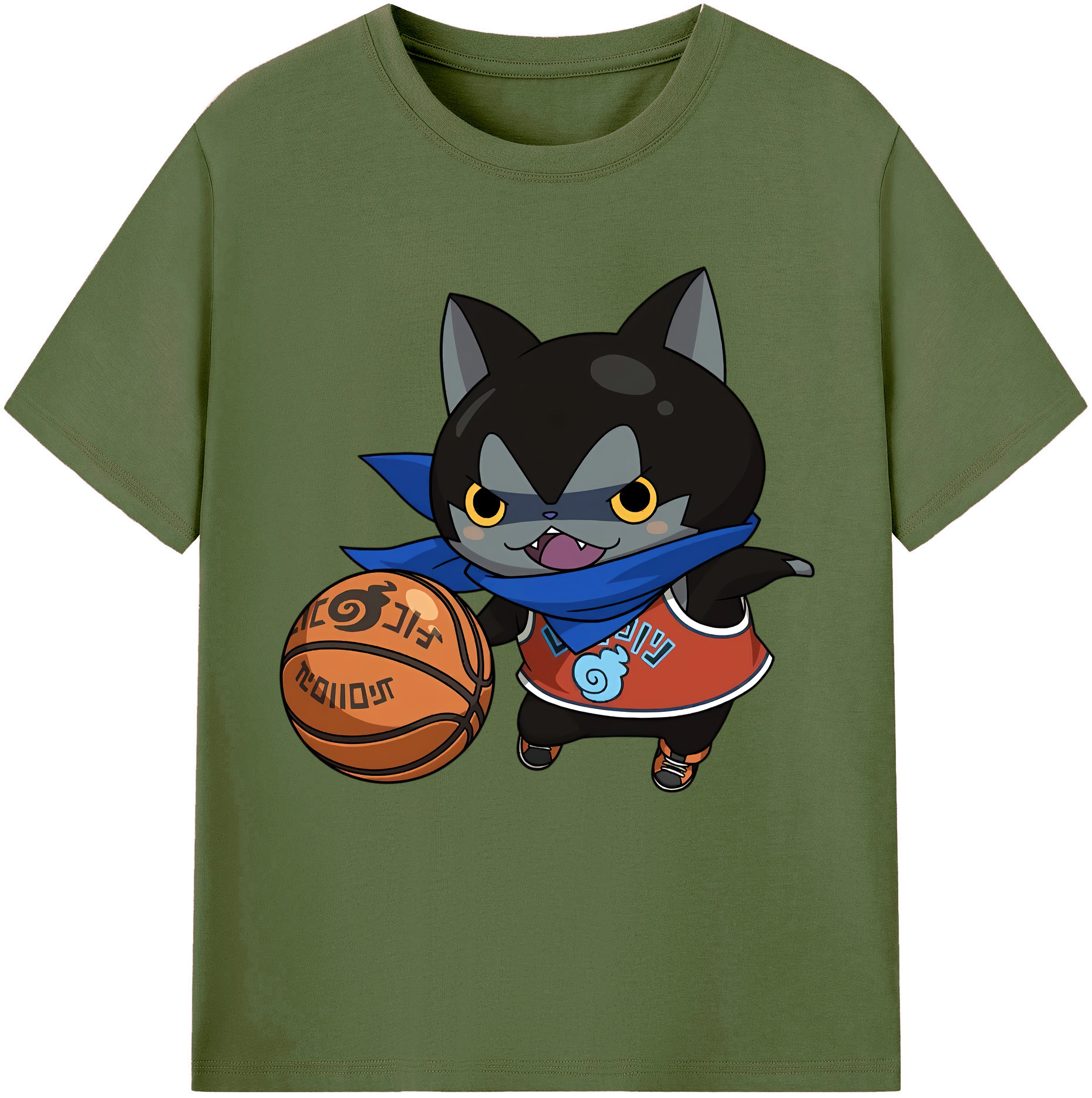 （画像用） 妖怪ウォッチ Yo-kai Watch 綿100％半袖Tシャツ（フロントプリント）